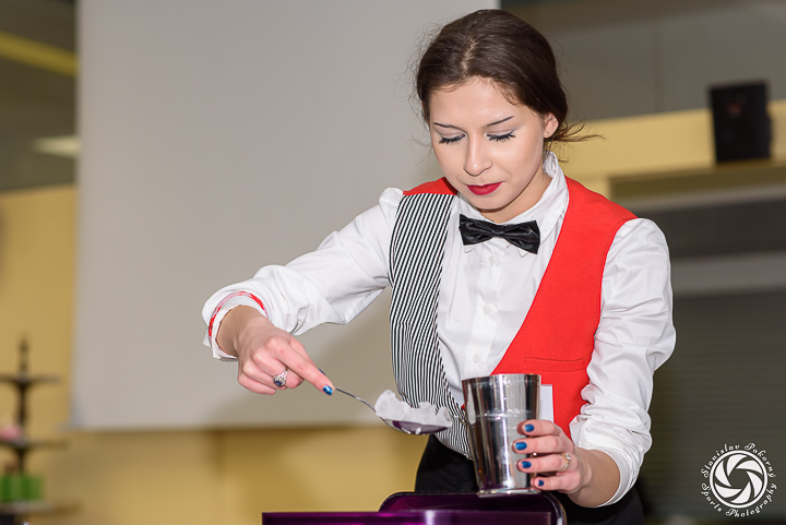 Barmanské zkoušky na Hotelové škole Brno